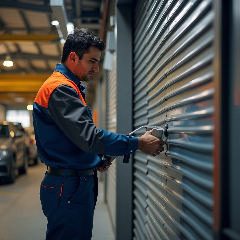 tipos de puertas automáticas - Rollmatic